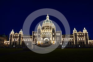 Parliament building in Victoria, British Columbia, Canada