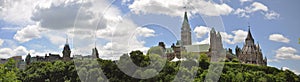 Parliament Buildings and Library panorama, Ottawa