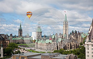 Parliament Buildings in Ottawa, Canada