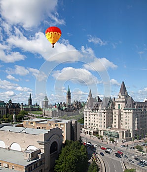 Parliament Buildings in Ottawa, Canada