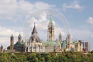 Parliament Buildings in Ottawa Ontario