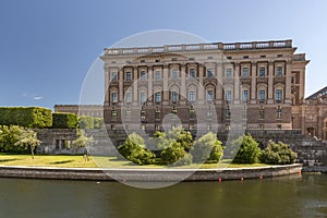 Parliament buildings Stockholm from StrÃ¶mgatan Stockholm
