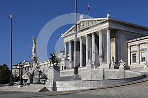 Parliament Buildings - Vienna - Austria.