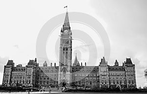 Parliament of Canada building in Ottawa