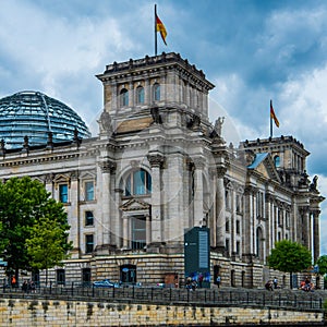 Parliament and doom Reichstag Berlin Reichskuppel