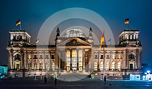 Parliament and doom Reichstag Berlin Reichskuppel