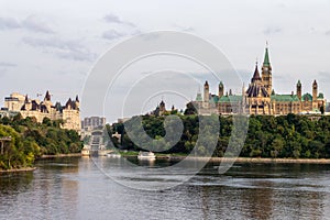 Parliament Hill in Ottawa Canada