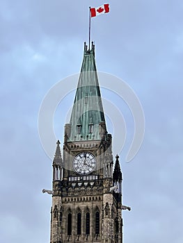 Parliament Hill in Ottawa, Canada