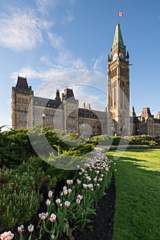 Parliament Hill of Ottawa, Canada photo