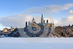 Parliament Hill in Winter