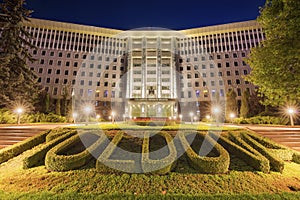 Parliament of Moldova in Chisinau photo