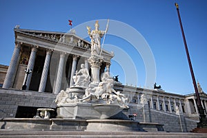 Parliament in Vienna(Austria) photo
