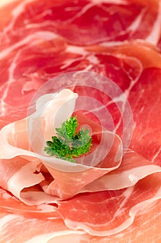 Parma ham.