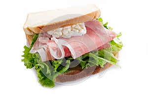 Parma ham sandwich