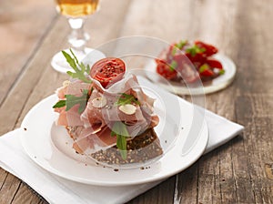 Parma Ham Sandwich