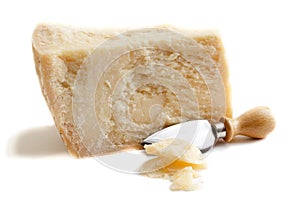 Parmesano queso en blanco 