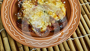 Parmigiana siciliana di melanzane