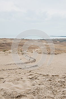 Parnidis Dune in Nida, Lituania photo