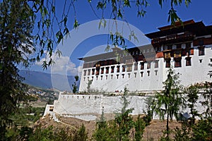 Paro Dzonge Of Bhutan