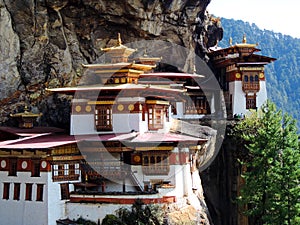 Paro Taktsang of Bhutan photo