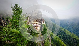 Paro Taktsang Tiger Nest in Bhutan