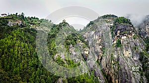 Paro Taktsang Tiger Nest in Bhutan photo