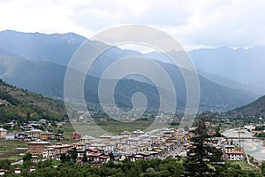 Paro Valley in Bhutan