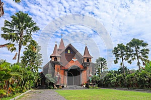 Paroki Santo Paulus Kulibul or Saint Paul Parish, Roman Catholic Church in Denpasar. Bali, Indonesia