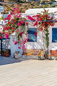 Lefkes Paros island Cyclades Greece. photo