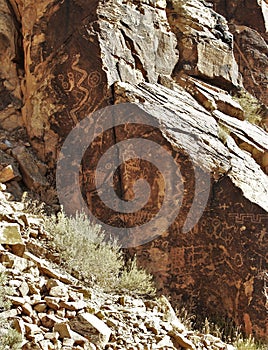 Parowan Gap Petroglyphs