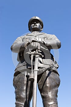 Parque Bicentenario Statue, Santiago, Chile