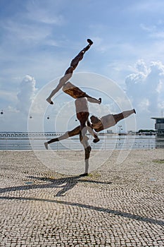 Parque das Nacoes in Lisbon, Portugal