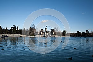 Parque de Buen retiro Madrid photo