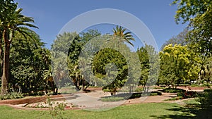 Parque de Maria Luisa, park in Seville, Spain photo