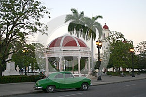 Parque Jose Marti, Cienfuegos, Cuba photo