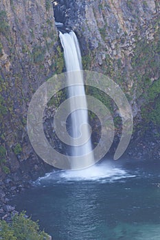 Parque Nacional Radal Siete Tazas in Maule, Chile photo