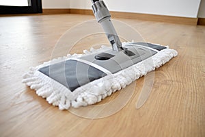 The parquet cleaning