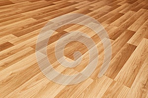 Parquet floor of a room