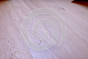 Parquet with knots in close up