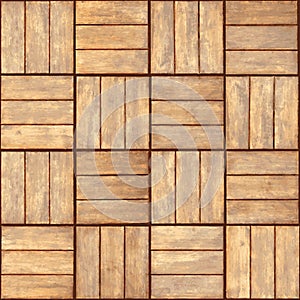 Parquet - realistic vector seamless texture