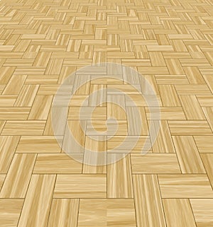 Parquetry wood floor tiles photo