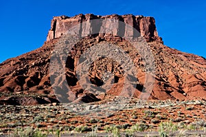 Parriott Mesa in Castle Valley at sunset