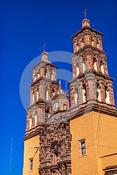 Parroquia Cathedral Bell Towers Dolores Hidalgo Mexico photo