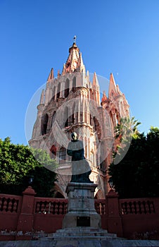 The Parroquia church, San Miguel de Allende, Guanajuato, Mexico photo