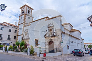 Parroquia de la Encarnaci?n church in Grazalema, Spain. photo