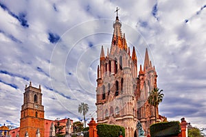 Parroquia Jardin Archangel Church San Miguel Mexico photo