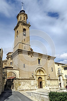 Parroquilal Church of Pilar in Calanda province of Teruel