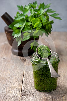 Parsley pesto