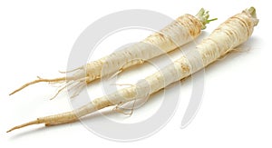 Parsley root isolated