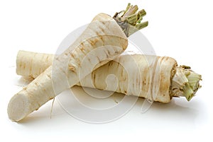 Parsley root isolated